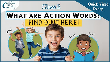 Class 2 Action Words | English Olympiad | CREST Olympiads