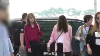 160925 EXID Incheon Airport Departure to TW