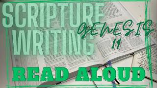 Genesis Chapter 19 | Scripture Read Aloud | Scripture Writing