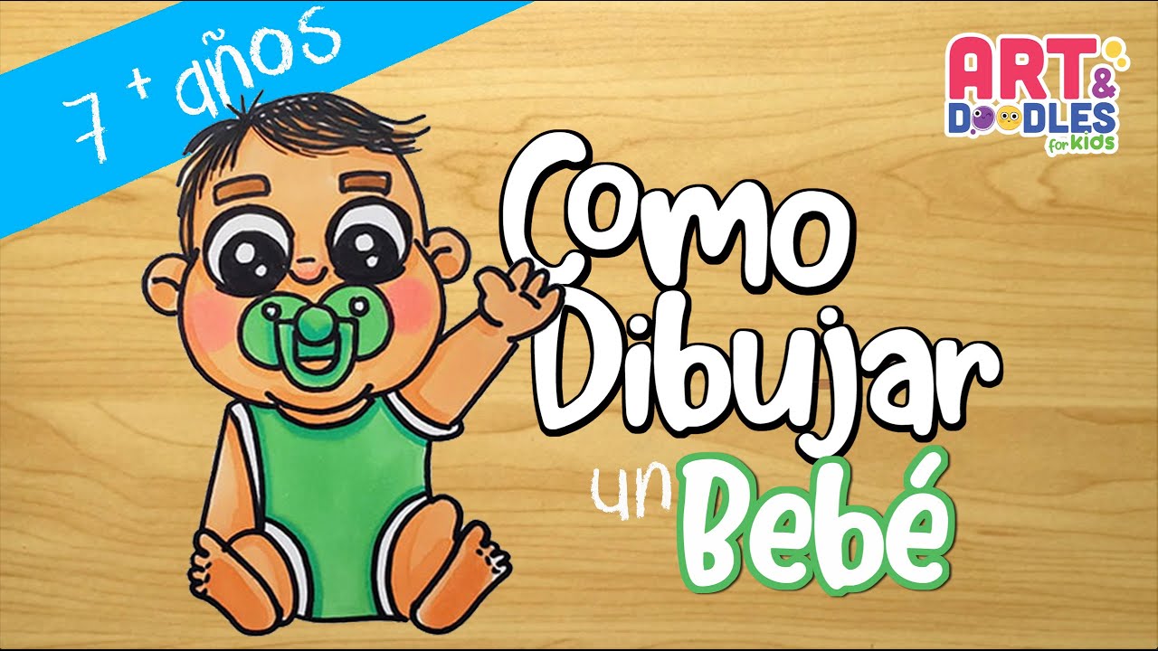 Cómo dibujar un BEBÉ paso a paso Dibujo fácil de