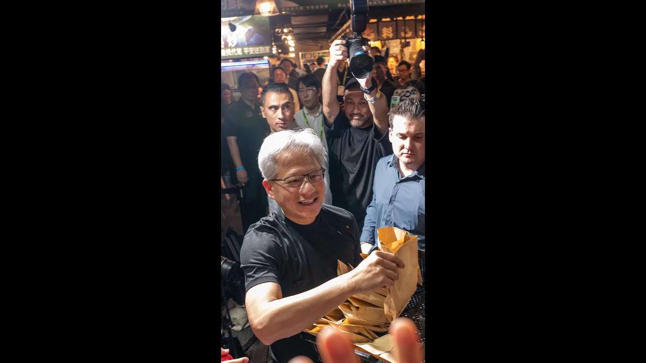 Jensen Huang Mania Sweeps Through Seoul