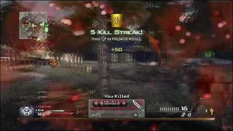 MW2 - SPAS 9-killstreak in 17 seconds