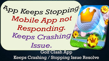 How To Fix Golf Clash App Keeps Stopping | Keeps Crashing Problem | Problem Resolved