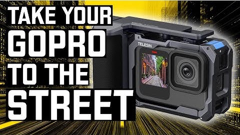 Telesin GoPro Street Grip Kit: Cage, filters and Tripod