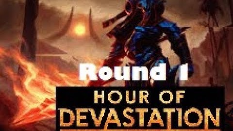 Hour of Devastation Draft #5: Round 1