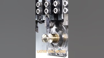 Cắt gọt vật liệu làm ra con lăn mini bởi máy tiện chính xác cao - #Shorts