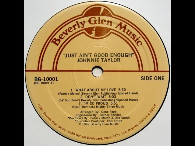 Johnnie Taylor – What About My Love - YouTube