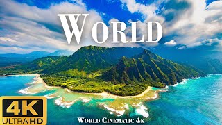 Top 50 Most Relaxing Travel Destinations Around World with relax music - World Cinematic 4K