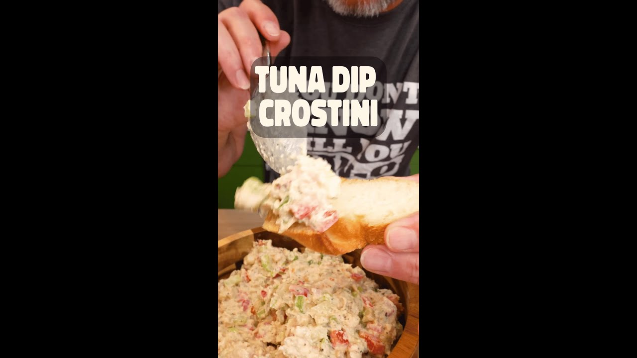 Tuna Dip Crostini video thumbnail