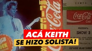 La SORPRESA de KEITH RICHARDS al llegar a ARGENTINA por PRIMERA VEZ