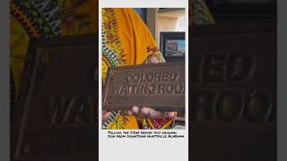 Vintage Racist Sign from Huntsville Alabama #shorts