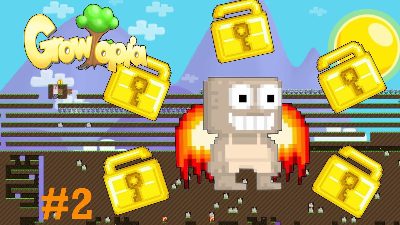 Growtopia| Dirt to Diamond Lock #2 - Windows are the best! - YouTube