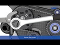 #Tutorial - How to replace the SKF timing belt and water pump kit VKMC 01148-2 for Audi A1?