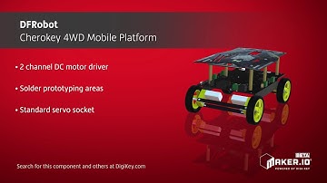 DFRobot Cherokey 4WD Mobile Platform | Maker Minute