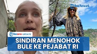 Sosok Jane Bule Jerman Sindir Pejabat RI