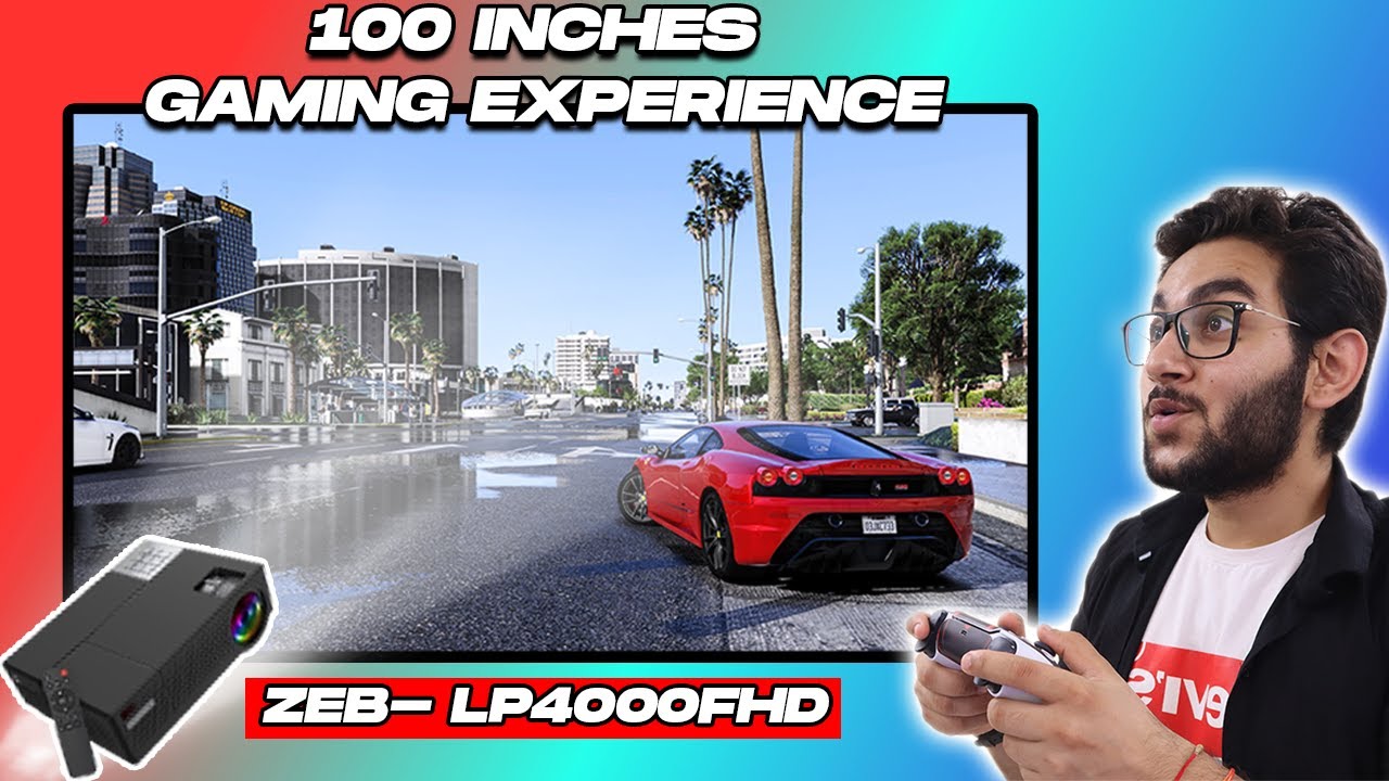 Zebronics ZEB-LP4000FHD Projector 