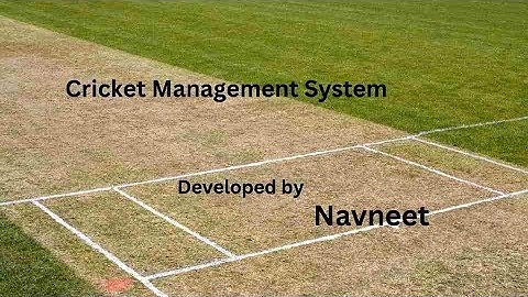 Java/ReactJS FSD-Cricket Management System Done By EEE Student