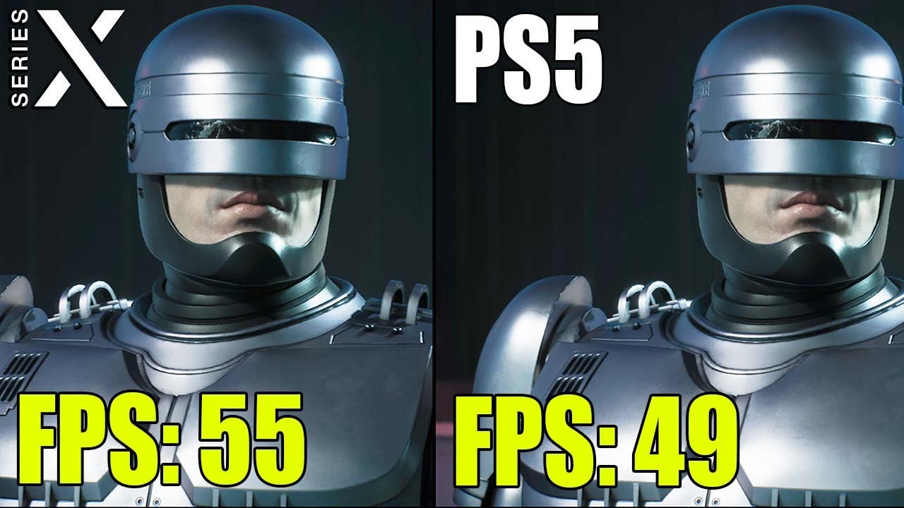 RoboCop: Rogue City Xbox Series S vs. Series X vs. PS5 Comparison