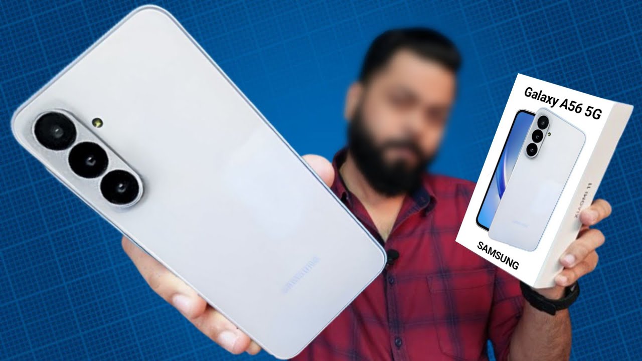 Samsung Galaxy A56 5G Unboxing First Look YouTube Samsung Galaxy A56 5G Unboxing First Look YouTube