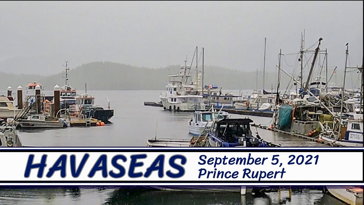 Trip South 2021 Part 2 - Prince Rupert and PRR&YC / MV Havaseas - Nordhavn 55