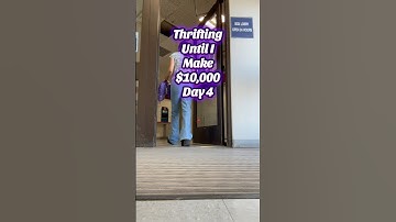 Thrifting Until I Make $10,000 Day 4 Easy side hustle ideas Instacart money challenge reseller