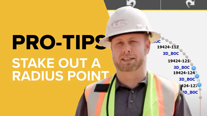 How to Stake Radius Points Fast with Leica GNSS for Heavy Construction Layout