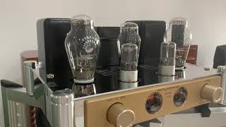 BoyuuRange A50 MKIII 300B Single-end Class A Tube Intergrated Amplifier Reisong testing before send