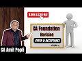 Lect 2 : Revision | CA Foundation Business Laws | Exam June 24 | Chapter  Acceptance | CA Amit Popli