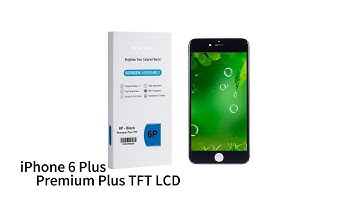 #lcd #iphone #lcdscreen Hispider iPhone 6 Plus Premium Plus TFT LCD screen Replacement Assembly test