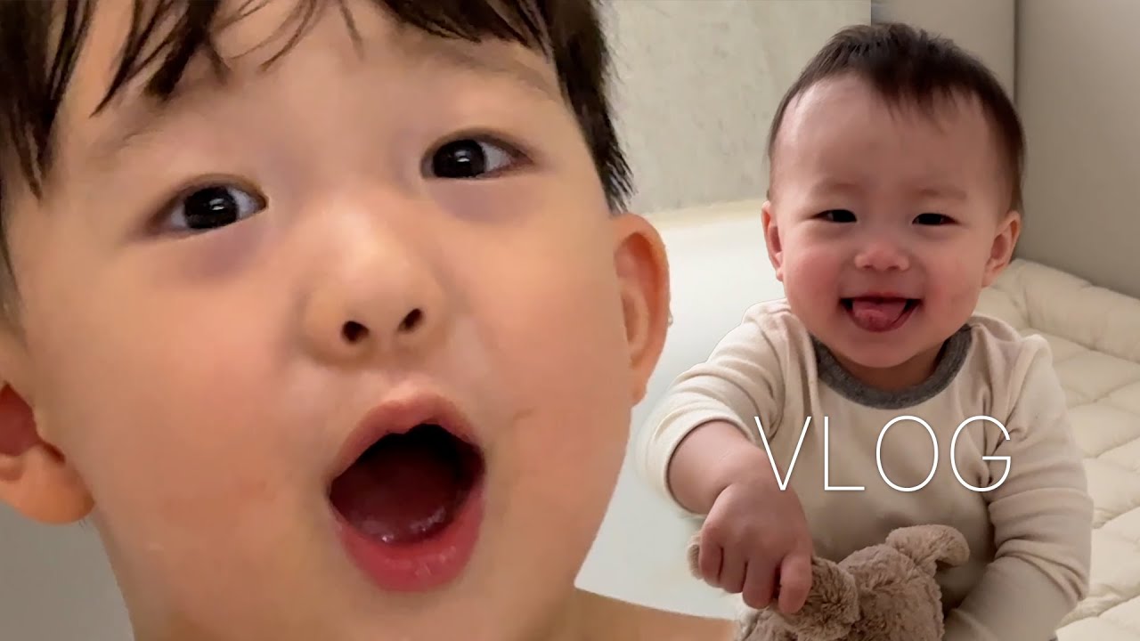 [VLOG] 마음은 어른처럼, 애교는 아기처럼 태하와 예린이가 보여준 사랑 가득한 일상🤍