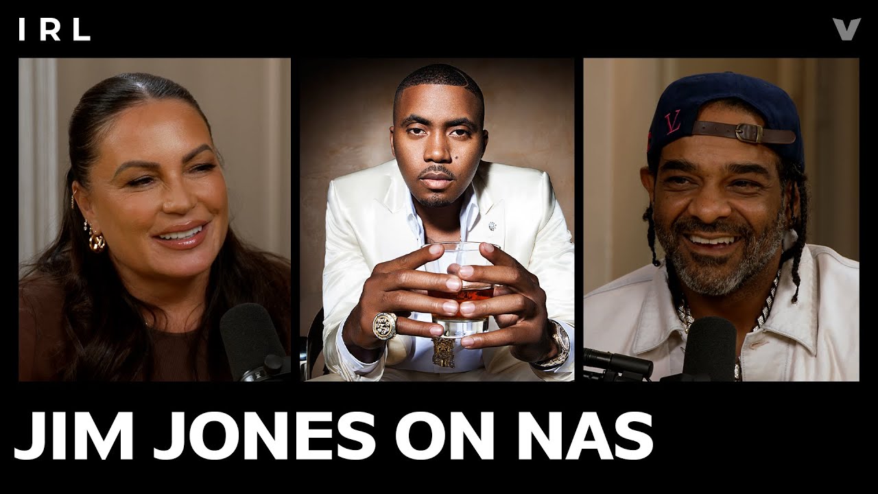 Jim Jones Unpacks His Beef With Nas | Angie Martinez
