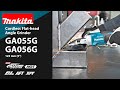Makita 125mm Cordless Flat-Head Angle Grinders GA055G_GA056G