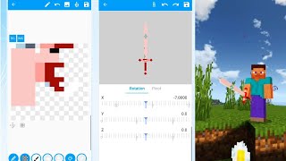 Addon Maker modify Model Editor, Animation for weapons and items Minecraft