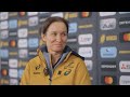 Jo Yapp, Desiree Miller and Caitlyn Halse post-match interview following USA clash | Wallaroos