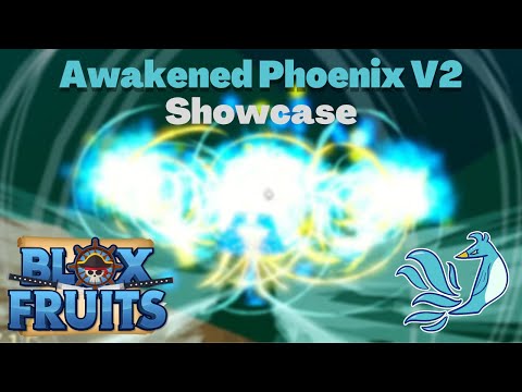 SHOWCASE COMPLETO DA PHOENIX AWAKENING NO BLOX FRUITS UPDATE 17!  (COMPARAÇÃO) 