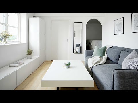 My Minimalist Micro Apartment | 300sqft / 27.8m2