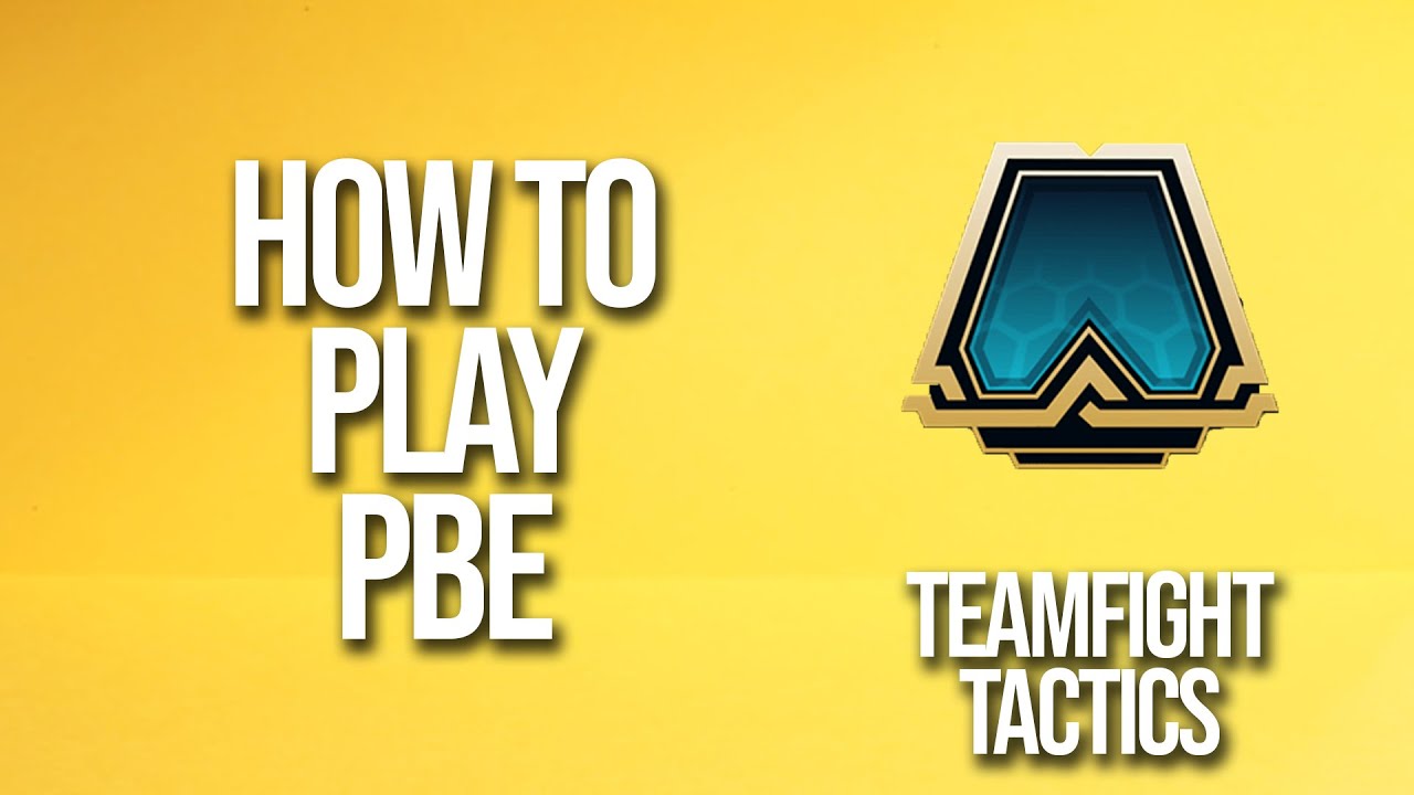 How to Play the League of Legends PBE