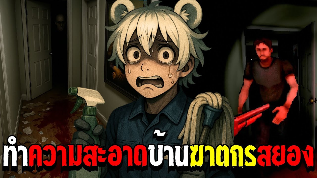 รับงานทําความสะอาด ''บ้านฆาตกร'' โรคจิต | Just Cleaning