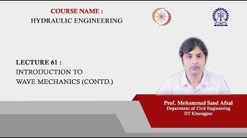 Lecture 61: Introduction to wave mechanics (Contd.)