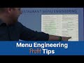 What is Menu Engineering