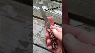 Bear & Son 751 Bird & Trout! #usmade #madeinusa #bearson #knife #fixedblade #heavymetal