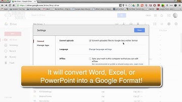 Work with Office Files in New Google Drive