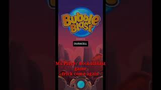 Mx Player Bubble Blast Game Trick//Old Trick Come Back//Bubble Blast Game Hack Tricks//#shorts screenshot 4