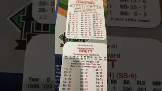 APBA Baseball Master Game tutorial series - Pitching Change Table
