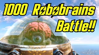 Fallout 4 Battle: 1000 Robobrains of Automatron VS The Brotherhood of Steel