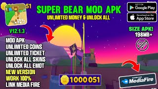 Update!! Super Bear Adventure Mod Apk V12.1.3 Terbaru 2025 - Unlimited Jump &amp; Mod Menu