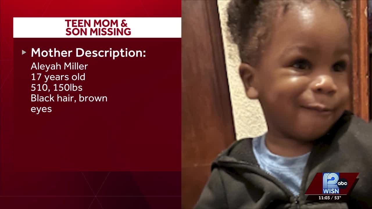 Missing Teen Mom and Son