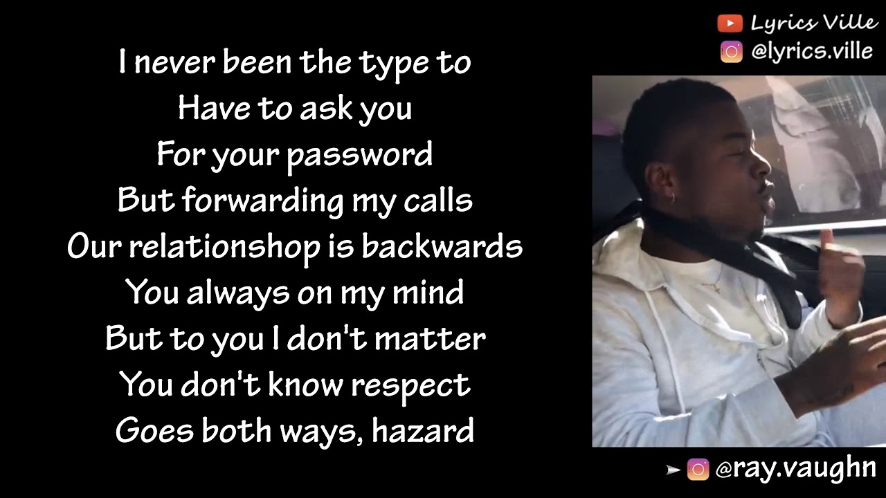 I WAS REALLY CHASING BIRD BOX 👀 @ray.vaughn (LYRICS)