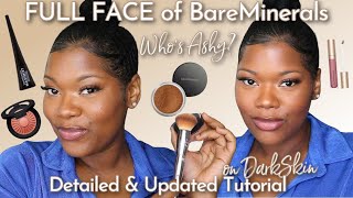 How To Apply Bare Minerals Powder Foundation - Full Face BareMinerals Makeup Tutorial for Dark Skin screenshot 5