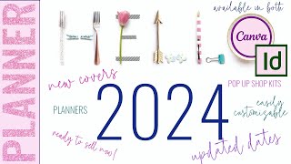 UPDATED 2024 Planner Templates Are HERE!!
